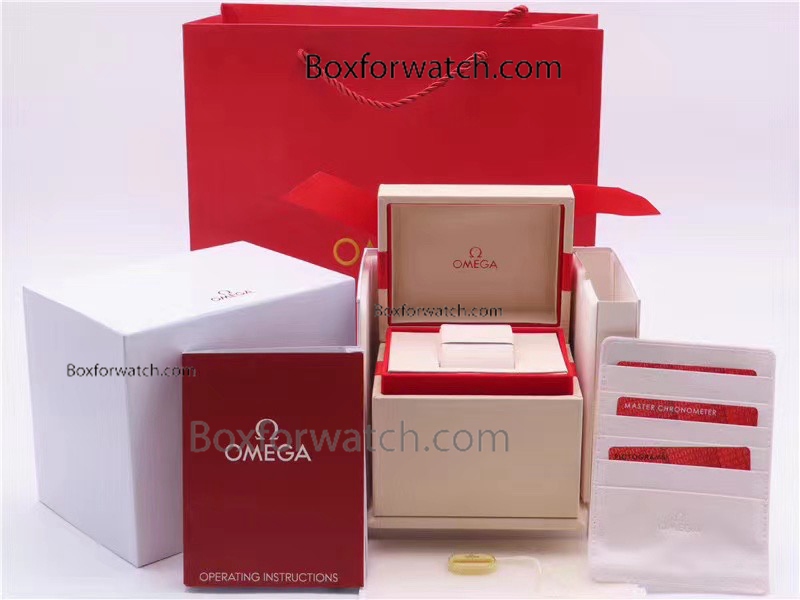 Omega Yellow Watch Box Set for Women Watch